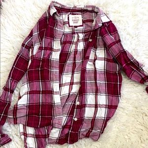 Red and white flannel